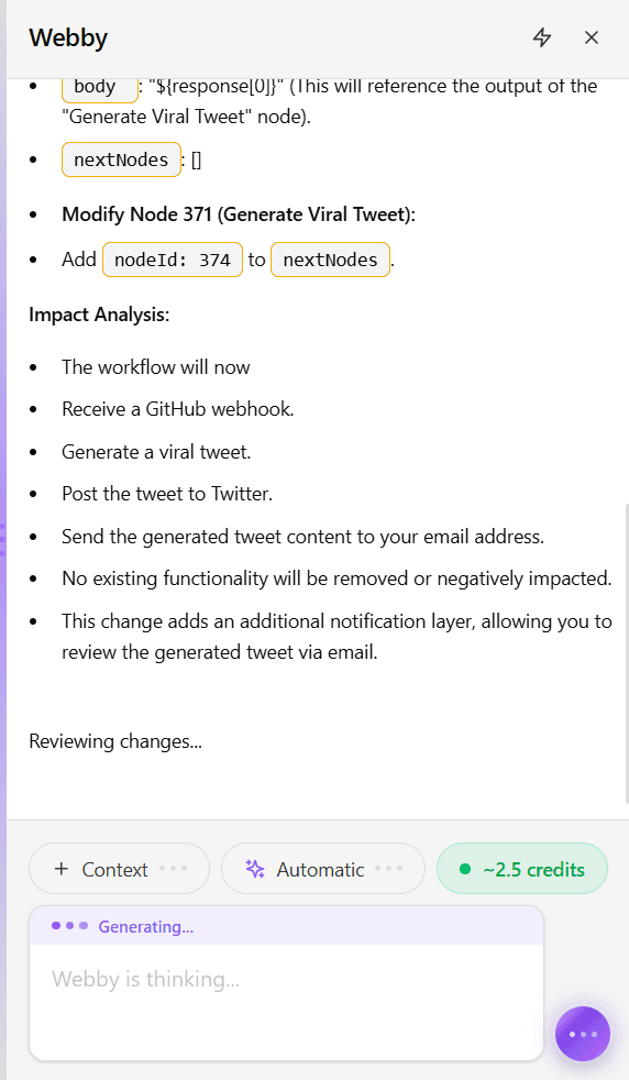 FlowDrop Build with Chat
