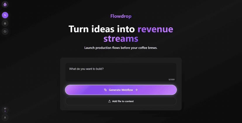FlowDrop AI Workflow Generation